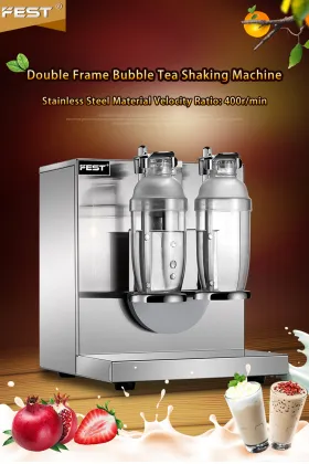 FEST Shaking Machine, 700ml Bubble Tea Shaker Jar for Lemon Milk Tea