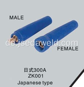 Vorschäler Kabelstecker und Gefäß japanischen Typs 300A