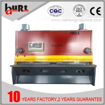 guillotine steel shearing machine