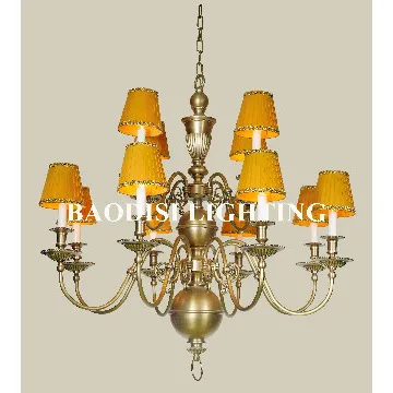 lighting stores, American style copper material in bronze