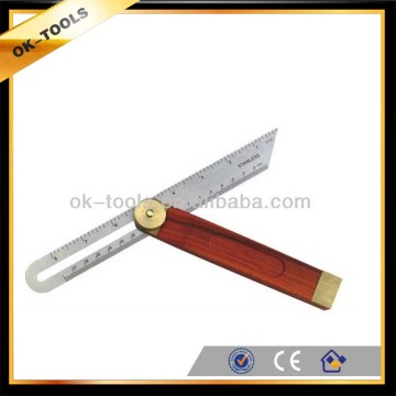 new 2014 manufacturer China wholesale alibaba supplier wooden handle Adjustable Aluminium square