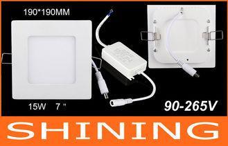 CE Approved 15W Compact SMD LED Panel Light 1060Lm Exterior
