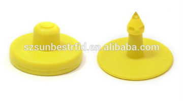 125KHz/134.2KHz RFID Animal EAR TAG for Sheep