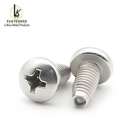 Tornillo de tapita Phillips de cabeza plana