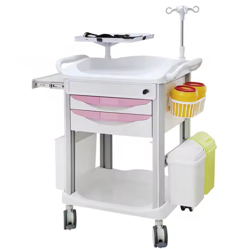 ABS Hospital Medicine Delivery Emergency Treatment Nursing Cart