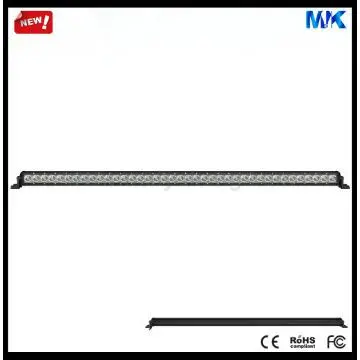 hot sale single row work light bar 117w cree led 4x4 light bar