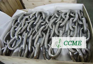 High quality marine mooring anchor chains studless anchor chain