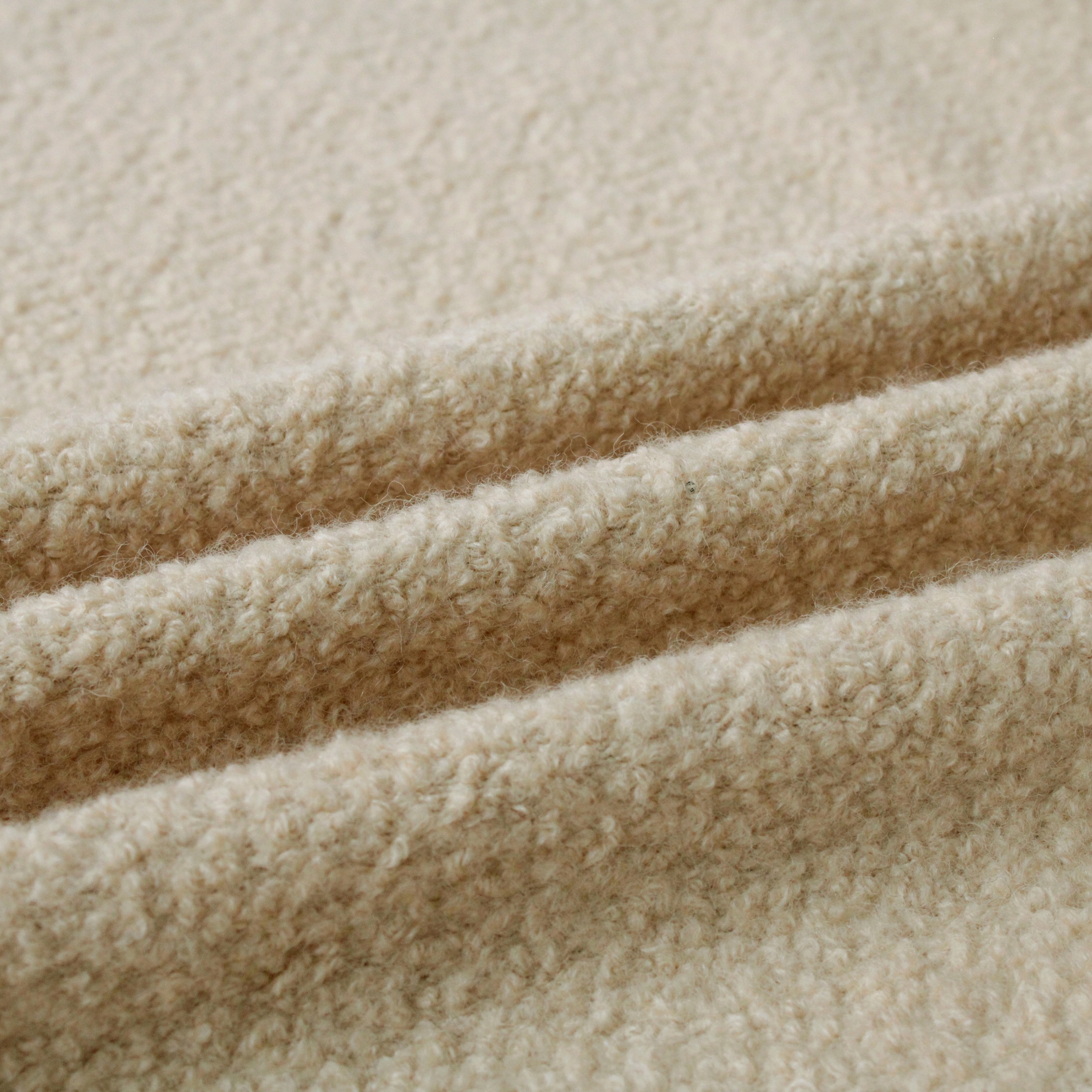 Wool Polyester Sequin Fabric