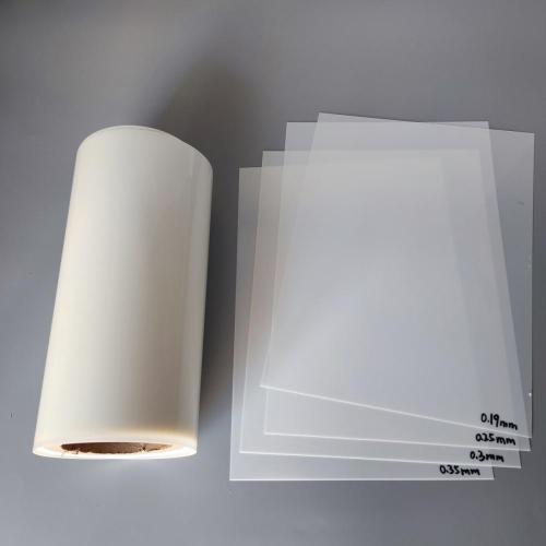7mil/10mil/14mil evcil hayvan sütlü beyaz film mylar sheets