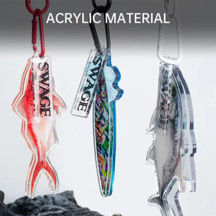 SWAGE Attack Series Keyring-Kingfish