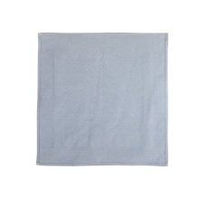Couverture de serviette tricotée bon marché 100% coton anti-boulochage
