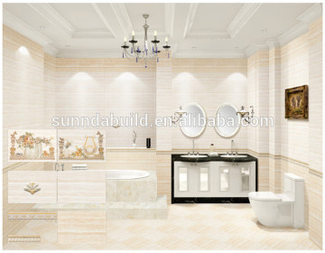 Decorative Restaurant,Kitchen,bathroom Glazed Wall Tiles plus Matching Floor Tiles 300x450mm