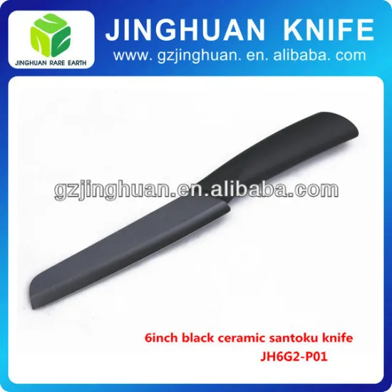 6 inch black blade bread Knife