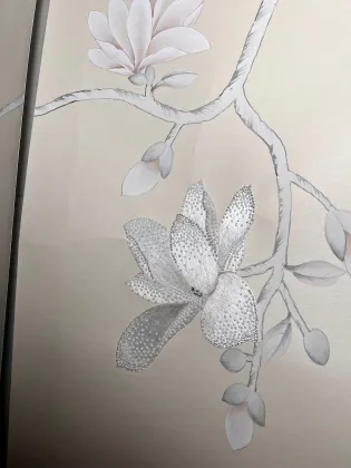 Handcrafted Oriental Paper Wall Designs