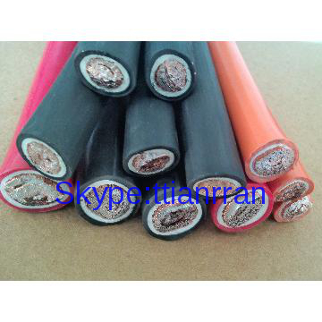 Double PVC insulated CCAwelding cable