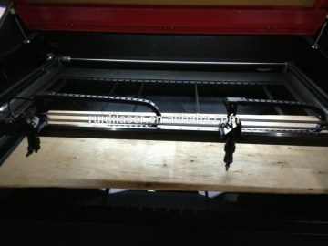 2015 dual head laser engraving and cutting machine RD-1310 for wood souvenir crafts and mobile cell phone case