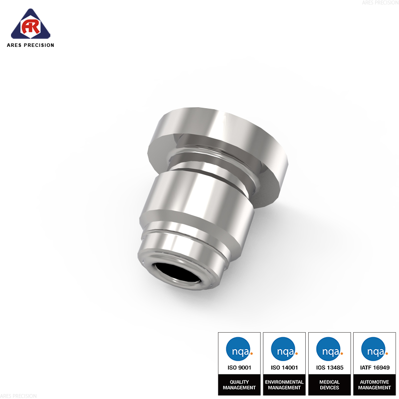 Hochreinheit Gas-VCR-Stecker-CNC-Bearbeitungsdienste