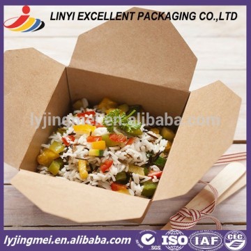 Custom design paper bento box