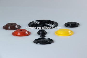 Fabric rubber reinforced diaphragm for pump andregulator