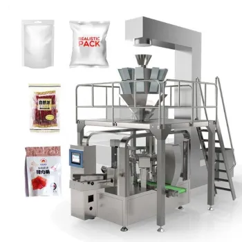 Industrial Vacuum Packing Machine for Cashew Nuts in Vertical Bags - Chinese Factory