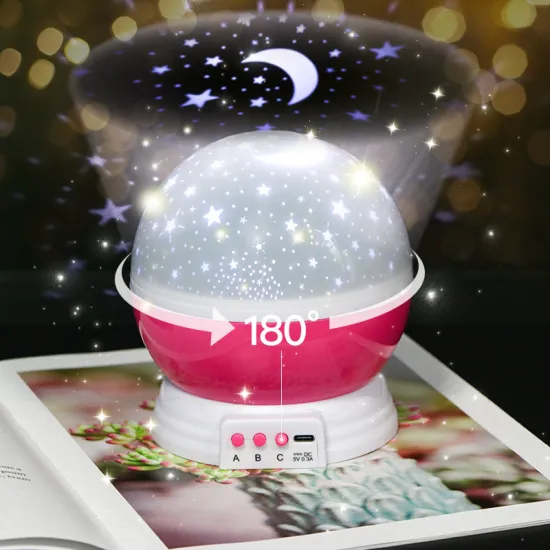 KSWING Sky Projector: A Multicolor LED Lamp with Star, Moon, and Galaxy Patterns for Children and Kids - USB Power, 5V