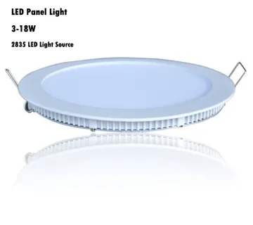 2835SMD Side Emitting 12W Flat LED Panel Light