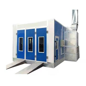 Cabina di verniciatura a spruzzo a spruzzo automobilistico approvato CE con riscaldamento elettrico e illuminazione a LED