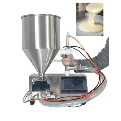 Puff Cake and Pastry Filling Machine with 20L Capacity