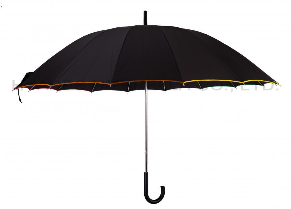 Rainbow Straight Umbrella For Amazon