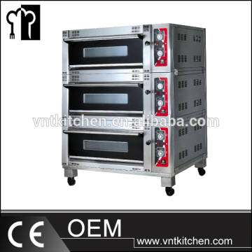 Lò nướng gas trong thiết bị bánh