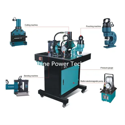 Multi-Functional Hydraulic Busbar Embossing Machine