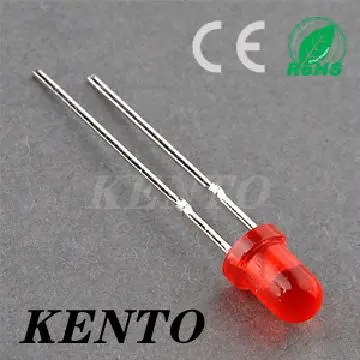 3mm Round Red Diffused Lens Led Diode