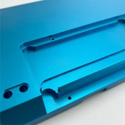 CNC precision aluminum mechanical keyboard backplate