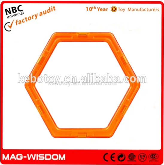 Plastic Originality Puzzle Brick Magnet Blocks Toy