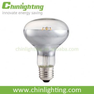 Hot round chandelier led light bulbs dimmable led filament bulb r50 reflector bulbs 220v
