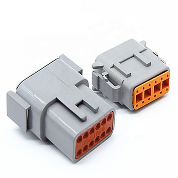 DTM Series 12-Pin Female Male Waterproof Connectors Kit