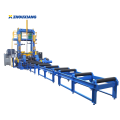 Steel H Beam Assembling Welding Straightening Machine