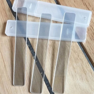 Round End Sandpaper Mini Glass Nail File