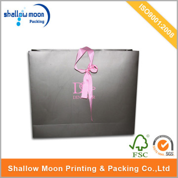 Promotional factory wholesale paper bag with logo print