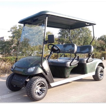 4 seaters gas golf carts with ce