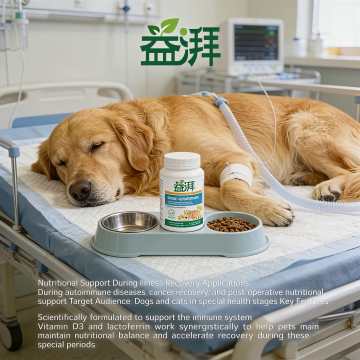 Suplemento ortopédico de vitamina D3 para animais de estimação