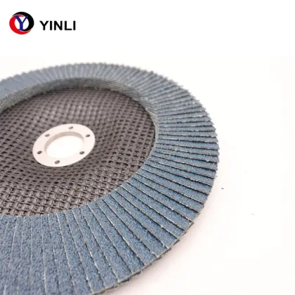 YL Zirconia Flexible Plastic Backing Zirconia Oxide Vertical Flap Disc