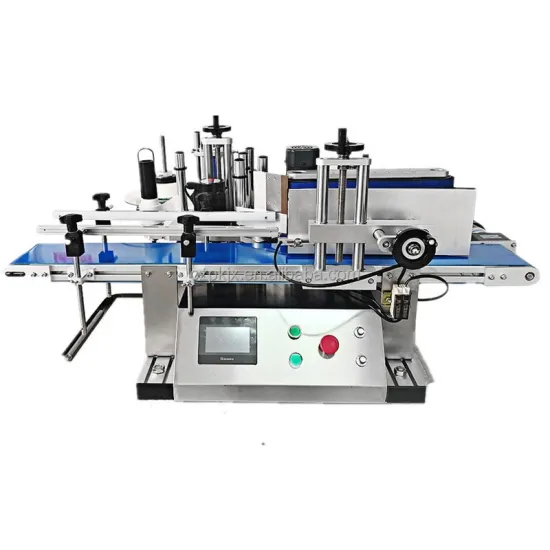 Automatic Plastic Glass Round Bottle Vertical Adhesive Labeling Machine