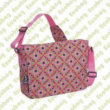 Shoulder Bag with 2 Utility Pockets for Phones, Pens and Paperbacks
