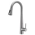 Silicone Tube Kitchen Faucet Zinc Pull Water Tap Sinks Single Handle Deck Mounted Cold Water Faucet