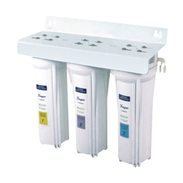 Familie der Familie unter Waschbecken dreistufig Wasserfilter PP/GAC/CTO