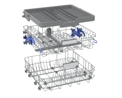 Large Built-in Freestanding Intelligent Dishwasher with Automatic Disinfection
