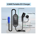 Réglable 8A 10A 13A 16A 3,5 kW Niveau 2 Station de charge Type 1 Chargeur EV portable 7KW pour véhicule électrique