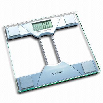 LCD Electronic Bathroom Scale with Four High-precision Strain Gauge System