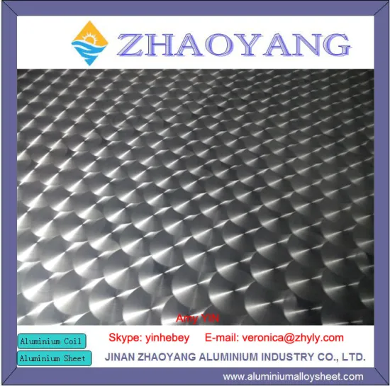 0.2mm~10.0mm 1060 3003 5052 aluminum embossed sheet